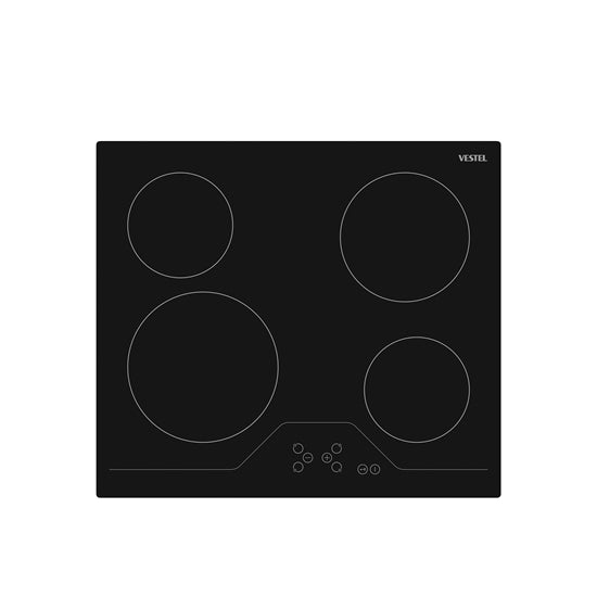 Vestel AO-6330 S 60 cm 4 Gözü Elektrikli Ankastre Ocak