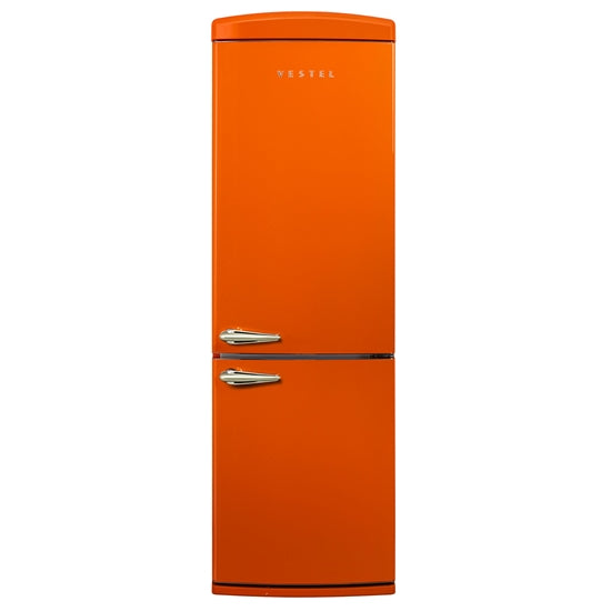 Vestel RETRO NFK37011 TURUNCU 330 Lt No-Frost Buzdolabı