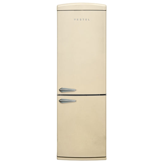 Vestel RETRO NFK37211 BEJ 330 Lt No-Frost Buzdolabı